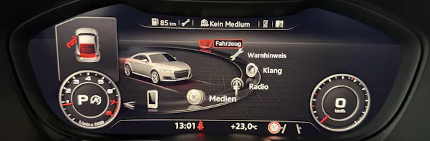 Audi TT Coupé 2.0 TFSI S-Line 230PS Midnight Black quattro S-tronic / B&O Soundsystem / Komfortschlüssel / Matrix-LED / drive select