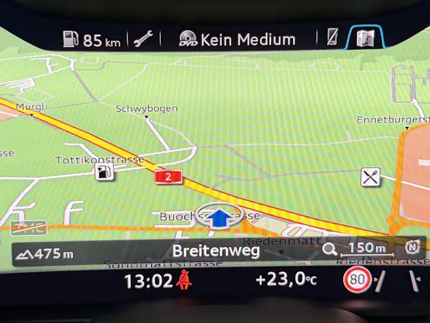 Audi TT Coupé 2.0 TFSI S-Line 230PS Midnight Black quattro S-tronic / B&O Soundsystem / Komfortschlüssel / Matrix-LED / drive select