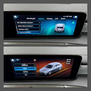 Mercedes-Benz A 180 AMG Line Polarweiss 7G-DCT / 360° Kamera / Panoramadach / Leder / Night Paket /