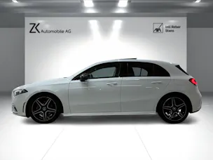 Mercedes-Benz A 180 AMG Line Polarweiss 7G-DCT / 360° Kamera / Panoramadach / Leder / Night Paket /