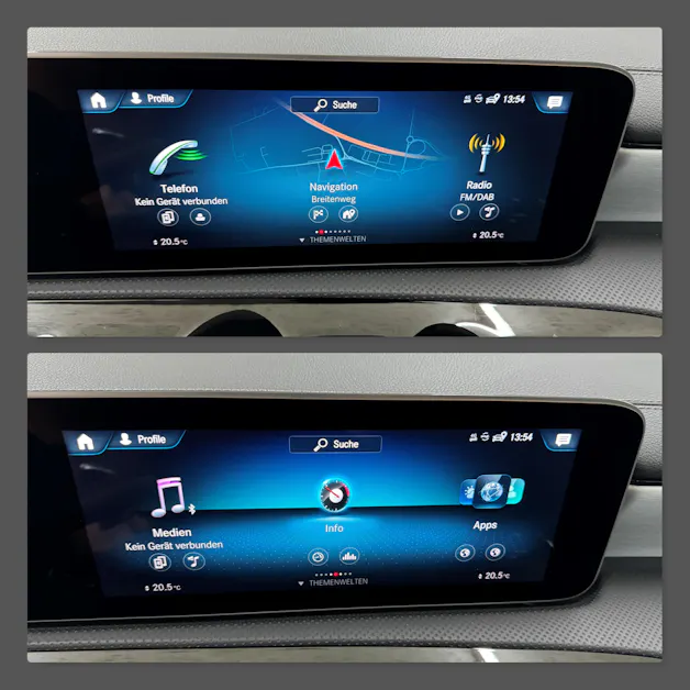 Mercedes-Benz A 180 AMG Line Polarweiss 7G-DCT / 360° Kamera / Panoramadach / Leder / Night Paket /