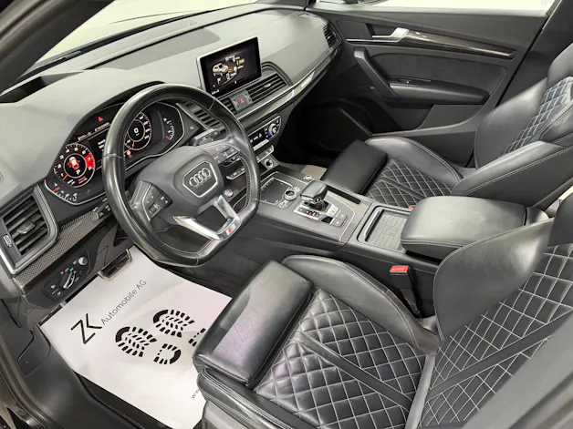 Audi SQ5 3.0 TFSI ABT 426PS Panther Black quattro S-tronic / 360° Kamera / S-Ledersportsitze / Carbon-Paket / Komfortschlüssel /