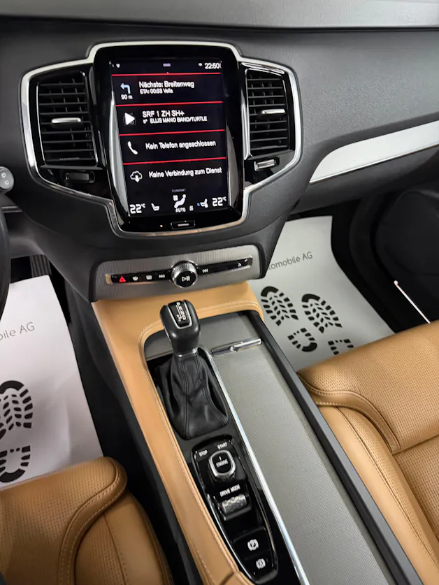 Volvo XC90 T6 AWD Inscription Polestar 334PS ONYX BLACK 7-seater Geartronic