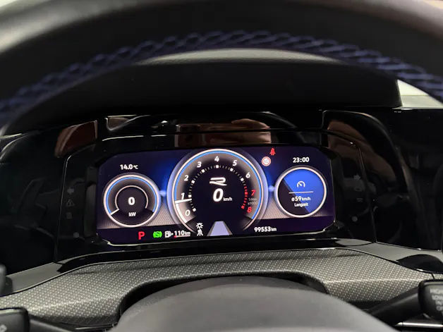 VW Golf Variant 2.0 TSI R-Performance 320PS LAPIZ BLUE DSG 4Motion / RF-Kamera / Leder / Head-Up Display / Keyless / H&K Sound /
