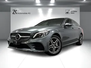 Mercedes-Benz C 200 Swiss Star AMG Line 4M Selenitgrau 9G-Tronic / 360° Kamera / Panoramadach / Leder / Keyless Go /