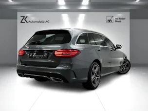 Mercedes-Benz C 200 Swiss Star AMG Line 4M Selenitgrau 9G-Tronic / 360° Kamera / Panoramadach / Leder / Keyless Go /