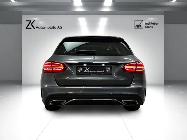 Mercedes-Benz C 200 Swiss Star AMG Line 4M Selenitgrau 9G-Tronic / 360° Kamera / Panoramadach / Leder / Keyless Go /