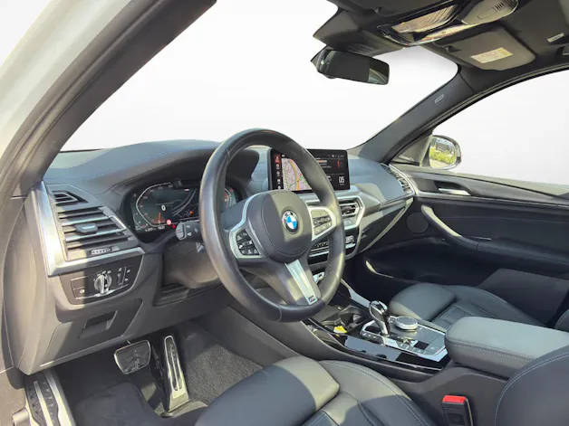 BMW X3 20d xDrive paddles