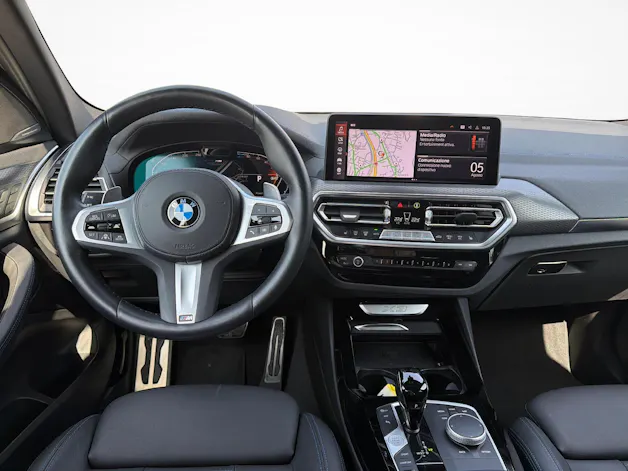 BMW X3 20d xDrive paddles