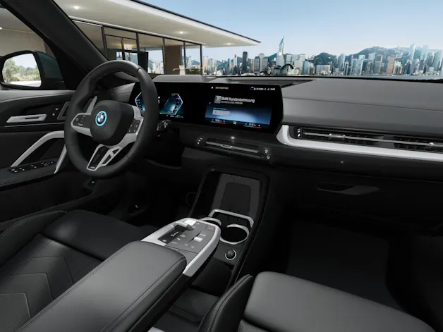BMW X1 30e xDrive paddles