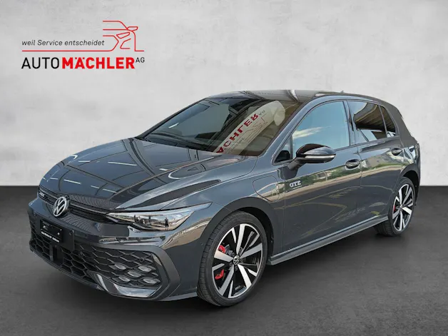 VW Golf VIII 1.5 TSI PHEV GTE DSG*5J Garantie*8-Fach Räder*Pano*AHK*Leder*