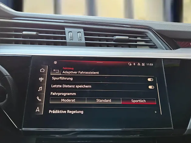 Audi audi e-tron 55 S Line Black Edition quattro Daytonagrau Perleffekt