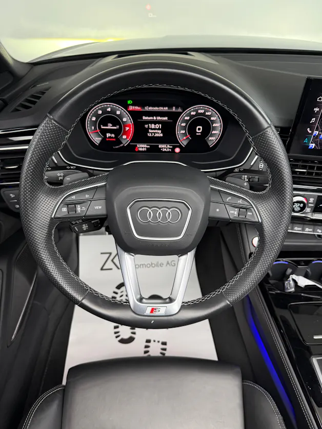 Audi S5 Cabriolet 3.0 TFSI Mythos Black Metallicquattro 354PS tiptronic / 360° Kamera / Head-Up-Display / B&O Sound / S-Sportsitze /