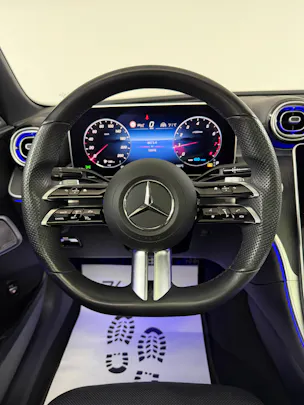 Mercedes-Benz C 300 Grafitgrey 258PS 4Matic AMG Line / Panoramadach / 360° Kamera / Leder / Head-Up-Display /