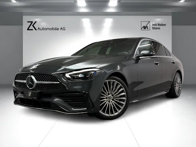 Mercedes-Benz C 300 Grafitgrey 258PS 4Matic AMG Line / Panoramadach / 360° Kamera / Leder / Head-Up-Display /