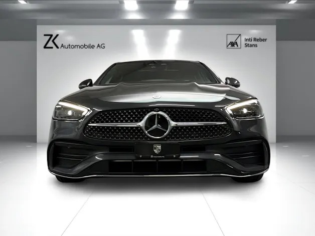 Mercedes-Benz C 300 Grafitgrey 258PS 4Matic AMG Line / Panoramadach / 360° Kamera / Leder / Head-Up-Display /