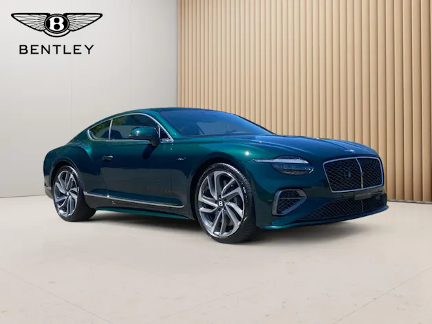 Bentley Continental GT 4.0 V8 Speed- Pure Bentley in Dunkelgrün-dunkelgrün/ 1.9% Leasing möglich.
