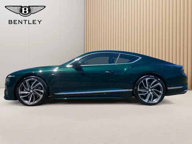 Bentley Continental GT 4.0 V8 Speed- Pure Bentley in Dunkelgrün-dunkelgrün/ 1.9% Leasing möglich.
