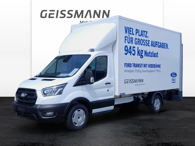 FORD Transit Kab.-Ch. 350 L4 Koffer Hebebühne 2.0 EcoBlue 165 Trend HD