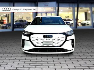 Audi Q4 Sportback e-tron quattro performance Edition Swiss Ski Gletscherweiss Metallic