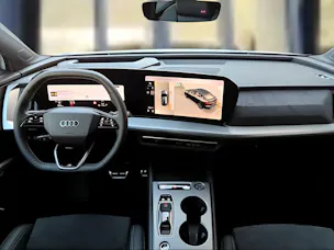 Audi Q4 Sportback e-tron quattro performance Edition Swiss Ski Gletscherweiss Metallic