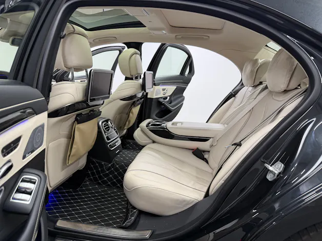 Mercedes-Benz S 500 Long AMG-Line magnetitschwarz 4Matic 9G-Tronic / 360° Kamera / Panoramadache / Keyless Go / Head-Up-Dispaly / Leder /