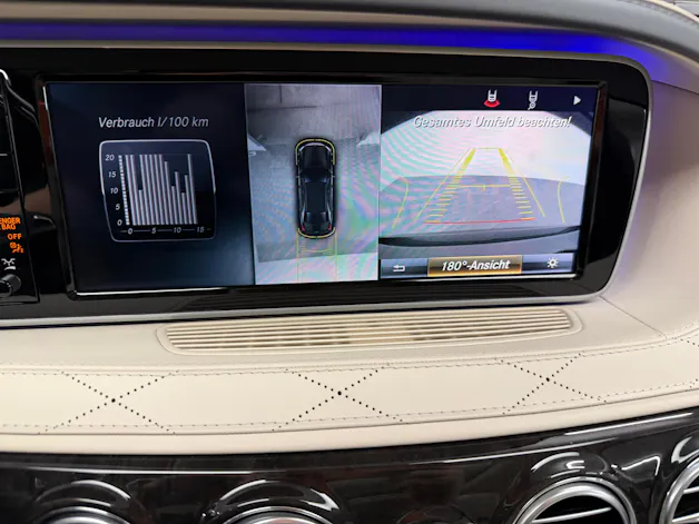 Mercedes-Benz S 500 Long AMG-Line magnetitschwarz 4Matic 9G-Tronic / 360° Kamera / Panoramadache / Keyless Go / Head-Up-Dispaly / Leder /