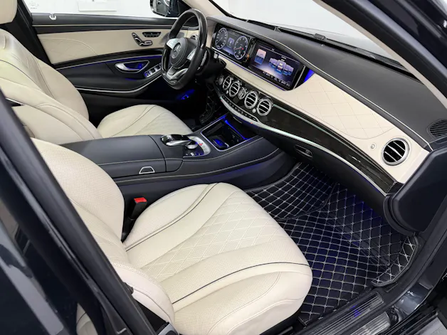 Mercedes-Benz S 500 Long AMG-Line magnetitschwarz 4Matic 9G-Tronic / 360° Kamera / Panoramadache / Keyless Go / Head-Up-Dispaly / Leder /