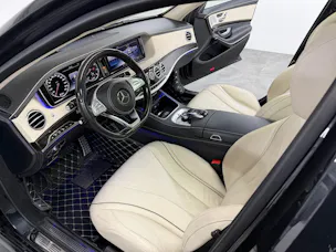 Mercedes-Benz S 500 Long AMG-Line magnetitschwarz 4Matic 9G-Tronic / 360° Kamera / Panoramadache / Keyless Go / Head-Up-Dispaly / Leder /