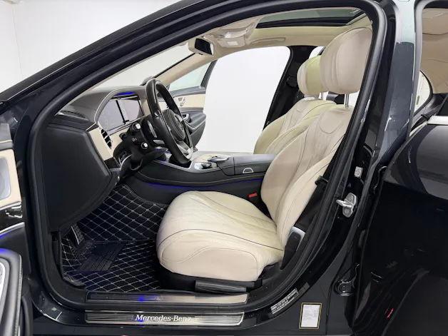Mercedes-Benz S 500 Long AMG-Line magnetitschwarz 4Matic 9G-Tronic / 360° Kamera / Panoramadache / Keyless Go / Head-Up-Dispaly / Leder /