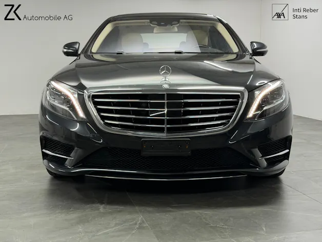 Mercedes-Benz S 500 Long AMG-Line magnetitschwarz 4Matic 9G-Tronic / 360° Kamera / Panoramadache / Keyless Go / Head-Up-Dispaly / Leder /