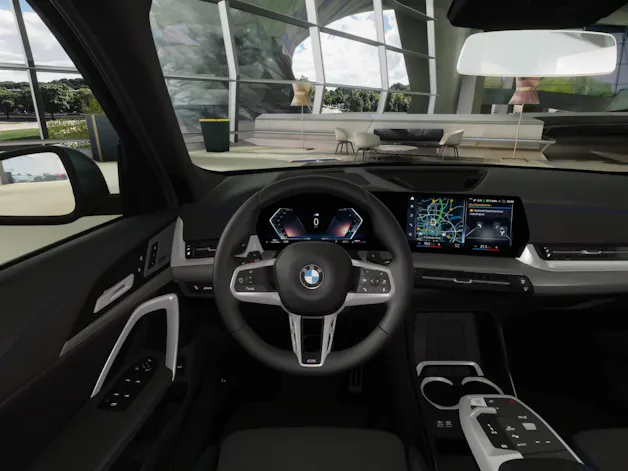 BMW X1 23i xDrive paddles