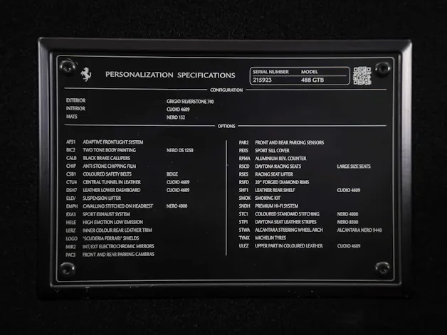 Ferrari 488 GTB 3.9 V8 *Daytona Racing-Sitze*Liftsystem*