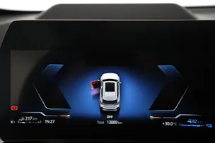 BMW X1 30e xDrive paddles