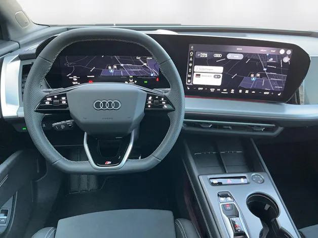 Audi Q4 e-tron SUV quattro performance Swiss Ski