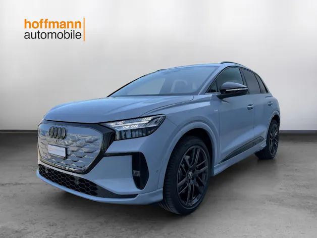Audi Q4 e-tron SUV quattro performance Swiss Ski