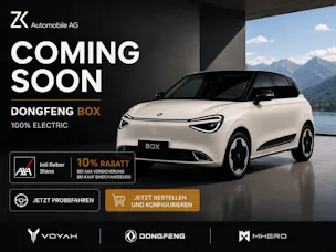 Dongfeng Box 42 kWh Vanilla Frost / 360° Kamera / Car Play / Ecotex Leder / 12 Zoll Display / Sitzheizung/Kühlung / Massagefunktion /