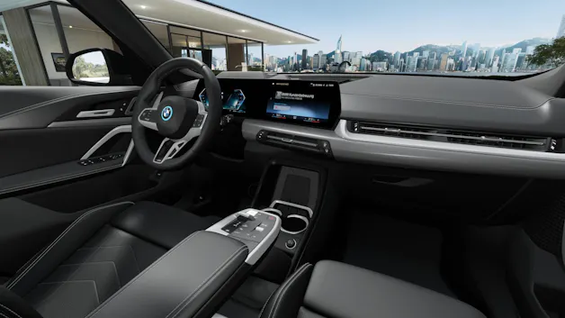 BMW X1 30e xDrive paddles