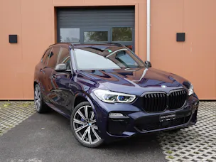 BMW X5 xDrive 48V 40d M Sport * CH Auto * Harman Kardon * Camera 360 * Roues 22 * Toutes aides Conduites *