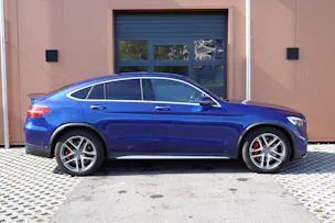 MERCEDES-BENZ GLC Coupé 63 S AMG Edition 1 4Matic+ 9G-Tronic - "Toit Ouvrant * Pack Mémoire * Tempomat Adapt. * Sièges Elect. Chauffant"