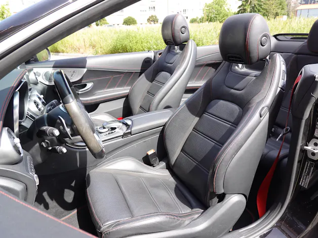 Mercedes-Benz C 43 Cabriolet AMG 4Matic -" Pack AMG * Sièges Electriques/Chauffant/aéré * GPS * intérieur carbone * Son Burmester *