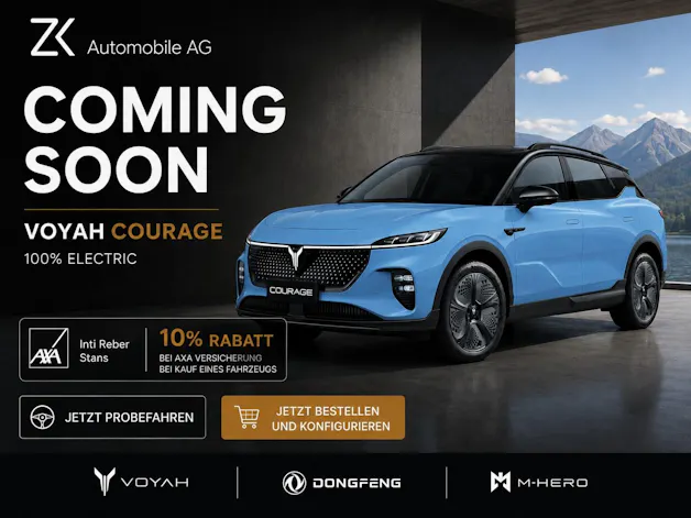 Voyah Courage 80 kWh 4WD 435PS Azure Blue Metallic