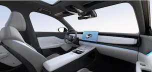Voyah Courage 80 kWh 4WD 435PS Azure Blue Metallic