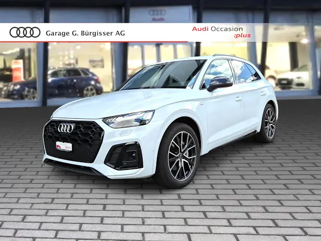 Audi Q5 55 TFSI e PHEV S line quattro S-tronic Gletscherweiss Metallic