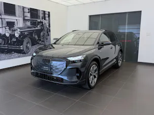 Audi Q4 e-tron SUV quattro performance Swiss Ski