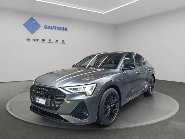 Audi e-tron 55 Sportback S Line Black Edition quattro