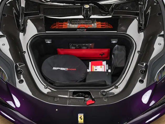 FERRARI SF90 Spider *Assetto Fiorano* Viola Hong Kong*Full Spec*Novitec*