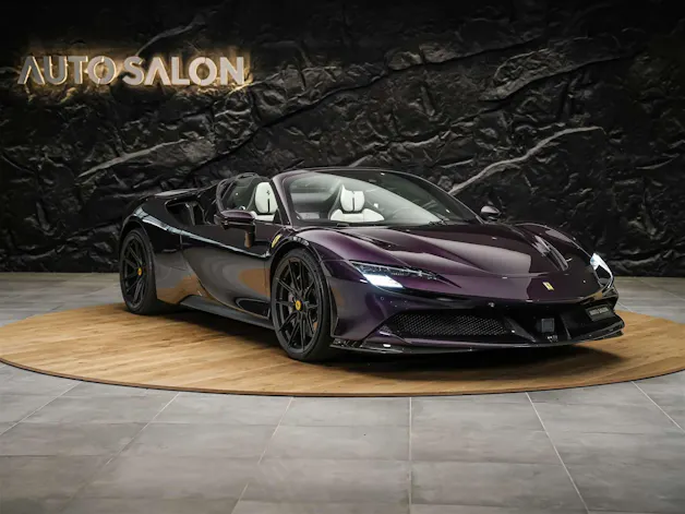 FERRARI SF90 Spider *Assetto Fiorano* Viola Hong Kong*Full Spec*Novitec*