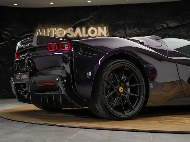 FERRARI SF90 Spider *Assetto Fiorano* Viola Hong Kong*Full Spec*Novitec*