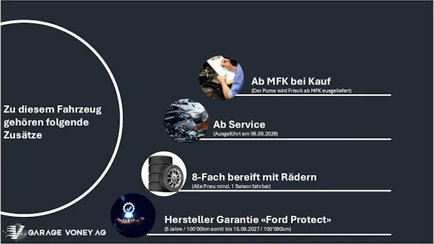 FORD Puma 1.0 EcoBoost Mild-Hybrid ST-Line Vignale 155 PS Automat